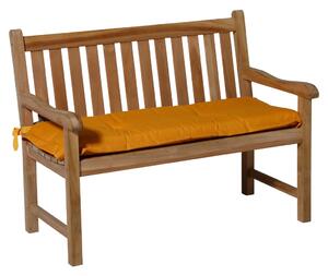 Madison Poduszka na ławkę Panama, 120x48 cm, złoty z połyskiem