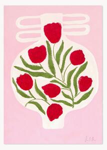 Oprawiony druk cyfrowy Vase No. 02