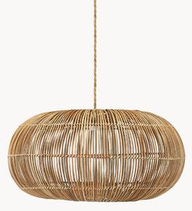 Ręcznie wykonana lampa wisząca z rattanu Zuri