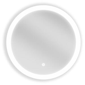 Mexen Oro lustro łazienkowe podświetlane, okragłe 50 cm, LED 6000K, antypara - 9824-050-050-611-00