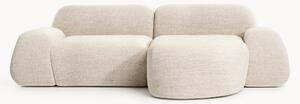 Narożna sofa modułowa Bouclé Wolke (3-osobowa)