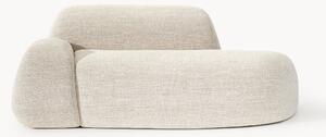 Sofa Bouclé z szezlongiem Wolke (2-osobowa)