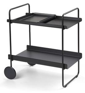 Metalowy barek na kółkach 40.5x61 cm A-Cocktail – Zone