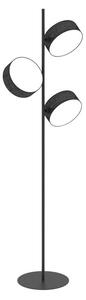 Lampa stojąca podłogowa minimalistyczna czarna z abażurem 3xE14 10W DRUMZ Emibig