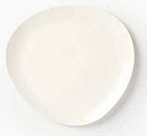 Talerz z porcelany o organicznym kształcie Joana