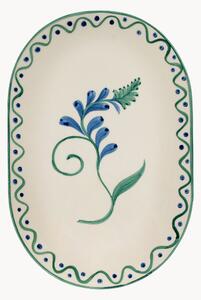 Ręcznie malowany półmisek Indigo Flora