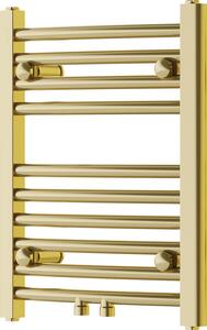 Mexen Ares grzejnik łazienkowy 500 x 400 mm, 142 W, złoty - W102-0500-400-00-50
