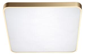 Plafon LED kwadratowy złoty SIERRA 50 cm
