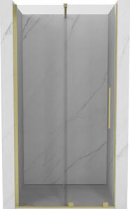 Mexen Velar drzwi prysznicowe rozsuwane 110 cm, transparent, złote szczotkowane - 871-110-000-01-55