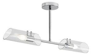 Rabalux Rabalux 75030 - Żyrandol łazienkowy na drążku TEODORO 2xE14/12W/230V IP44 chrom RL75030