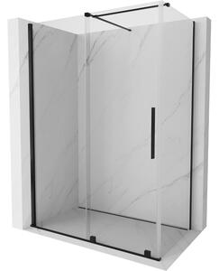 Mexen Velar kabina prysznicowa rozsuwana 150 x 90 cm, transparent, czarna - 871-150-090-01-70