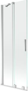 Mexen Velar parawan nawannowy 2-skrzydłowy rozsuwany 70 x 150 cm, transparent, chrom - 896-070-000-01-01