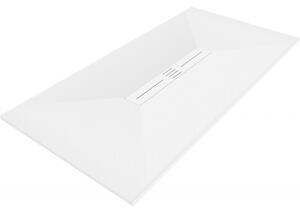 Mexen Toro brodzik prostokątny SMC 200 x 70 cm, biały, maskownica biała - 43107020-W