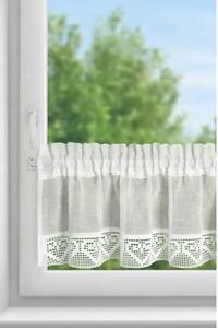 Firana gotowa EUROFIRANY Gabi 150 x 30 cm Kremowy