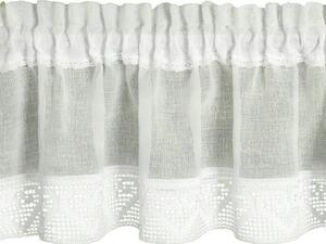 Firana gotowa EUROFIRANY Gabi 150 x 30 cm Kremowy