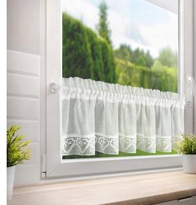 Firana gotowa EUROFIRANY Gabi 150 x 30 cm Kremowy