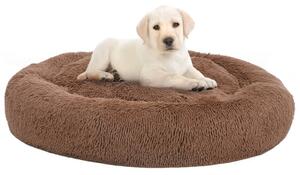 Poduszka dla psa/kota, możliwość prania, brązowa, 90x90x16 cm