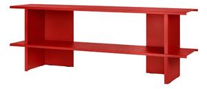 Czerwony metalowy regał 160x57x37 cm Hes – noo.ma