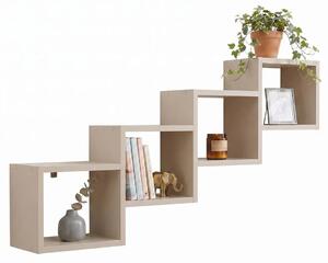Kaszmirowa designerska półka wisząca Z2-F46
