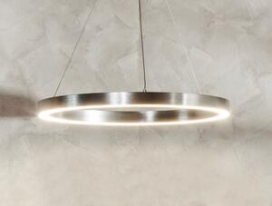 Lampa wisząca LED srebrna CARLO 40 cm
