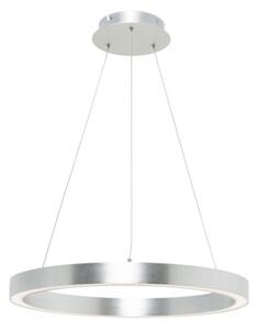 Lampa wisząca LED srebrna CARLO 50 cm