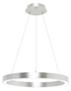 Lampa wisząca LED srebrna CARLO 40 cm