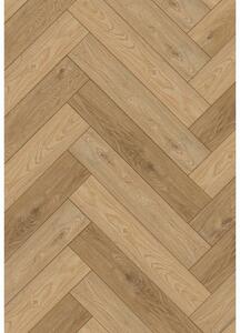 Mexen Sunset Hills panele winylowe jodełka 635 x 127 mm SPC 6,5 mm, podkład 1,5 mm, 4 V-Fuga, Dąb - F1170-0635-127-505-4V1-01