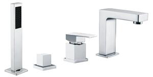 Mexen Cube bateria wannowa, chrom - 72932-00