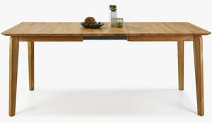 Stół rozkładany, lity dąb, Liam XL 140-180 x 90 cm