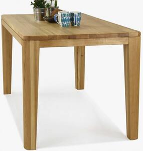 Stół do jadalni DĄB oil z litego drewna, model YORK 140 x 80 cm