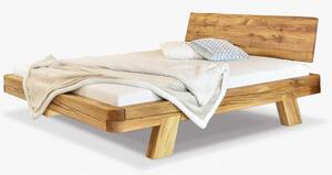 Luksusowe łóżko dębowe z belek, Mia 160 x 200 cm