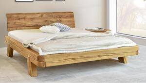 Luksusowe łóżko dębowe z belek, Mia 180 x 200 cm