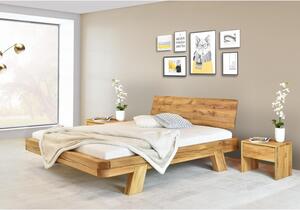 Luksusowe łóżko dębowe z belek, Mia 160 x 200 cm