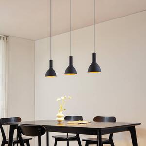 Lampa wisząca Cosmina Arcchio, możliwość ściemniania, czarny, kuchnia, metal, nowoczesny
