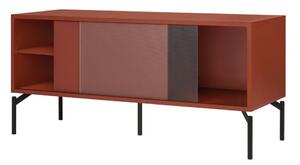 Szafka pod TV w kolorze terakoty 116x55x42 cm Met Mini – noo.ma