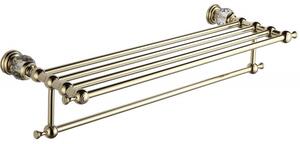Mexen Estela półka na ręcznik, złota - 7011520-50