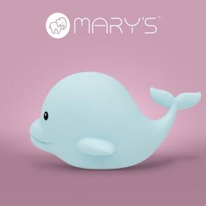 Lampka nocna dla dzieci bezprzewodowa RGBW niebieska delfin LED 1W Mary's