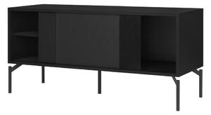 Czarna szafka pod TV 116x55x42 cm Met Mini – noo.ma