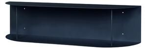 Ciemnoniebieska wielopoziomowa metalowa półka 80 cm Lina – noo.ma