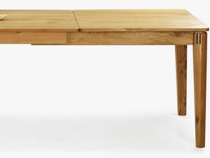 Stół rozkładany z litego dębu, Kolding 140-220 x 90 cm