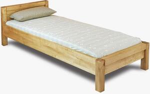 Nowoczesne łóżko pojedyncze w jednolitym kolorze Antic, L5 90