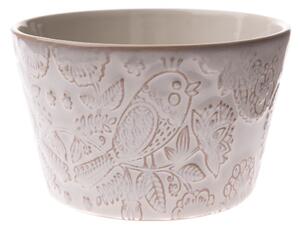 Kremowa ceramiczna miska 500 ml Bloom – Dakls