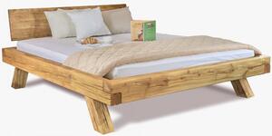 Łóżko drewniane dębowe 160 x 200 Miky