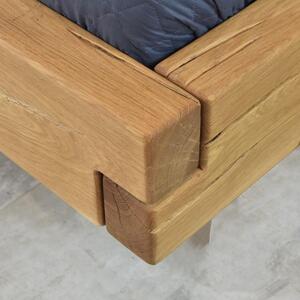 Łóżko drewniane dębowe 180 x 200 Miky