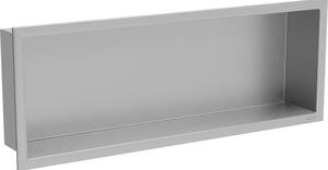 Mexen X-Wall-R półka wnękowa z kołnierzem 60 x 20 cm, inox - 1910602010