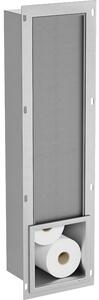 Mexen X-Wall-B magazynek na papier toaletowy, inox - 1915