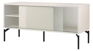 Szarobeżowa szafka pod TV 116x55x42 cm Met Mini – noo.ma
