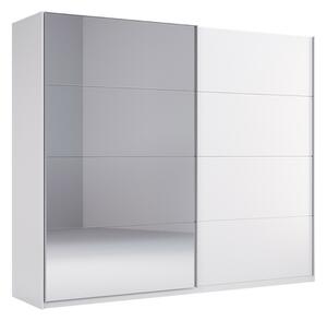 Szafa przesuwna z lustrem BIANCO