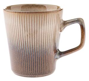 Brązowy kubek ceramiczny 410 ml Tone – Dakls