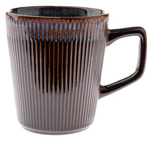 Ciemnobrązowy kubek ceramiczny 410 ml Tone – Dakls